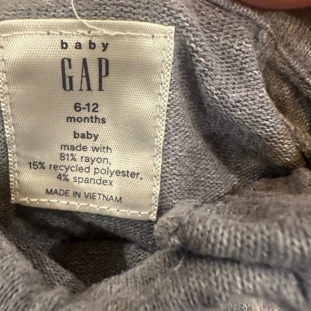 Baby Gap set of two long sleeve long pants boys rompers
